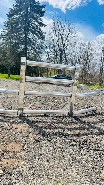 Grille guard fabricated & polished
