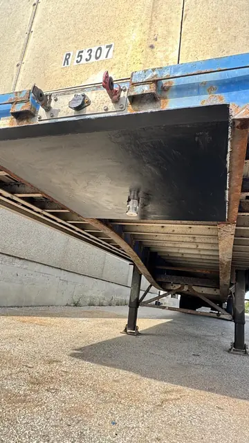 Rear ICC under-ride guard repair