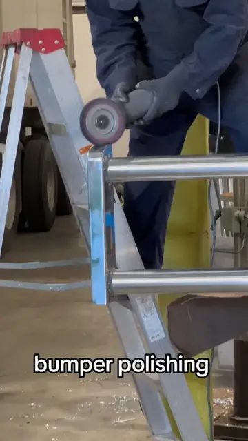 Bumper polishing before delivery